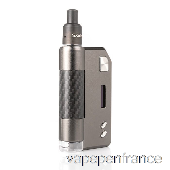 Yihi Sx Auto Squonk 30w Pod Système Carbone Gunmetal Vape Stylo